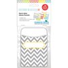 Barker Creek Chevron Beautiful Peel & Stick Library Pockets, Multi-Design, 30/Pack 1231